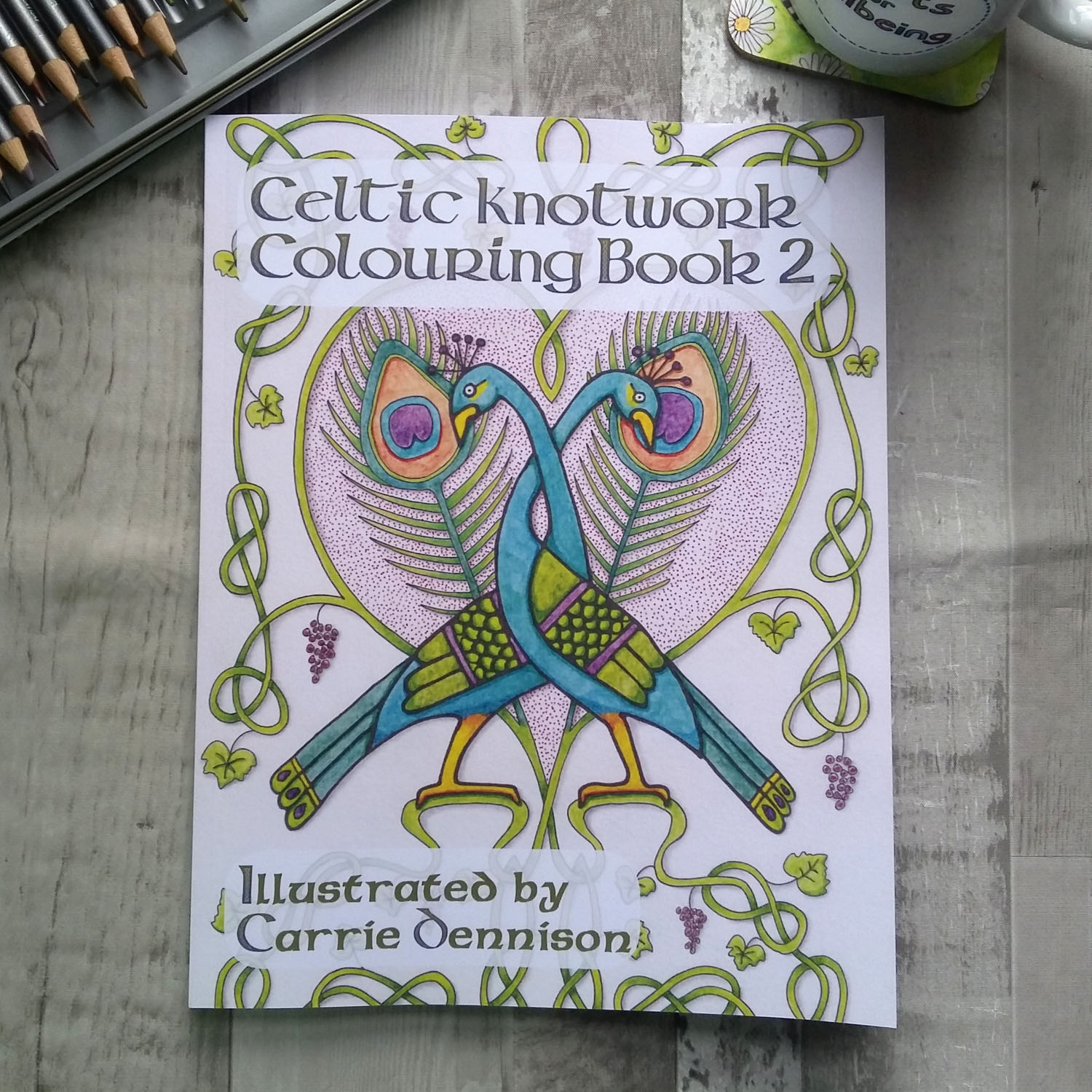 Celtic Knotwork Colouring Book 2
