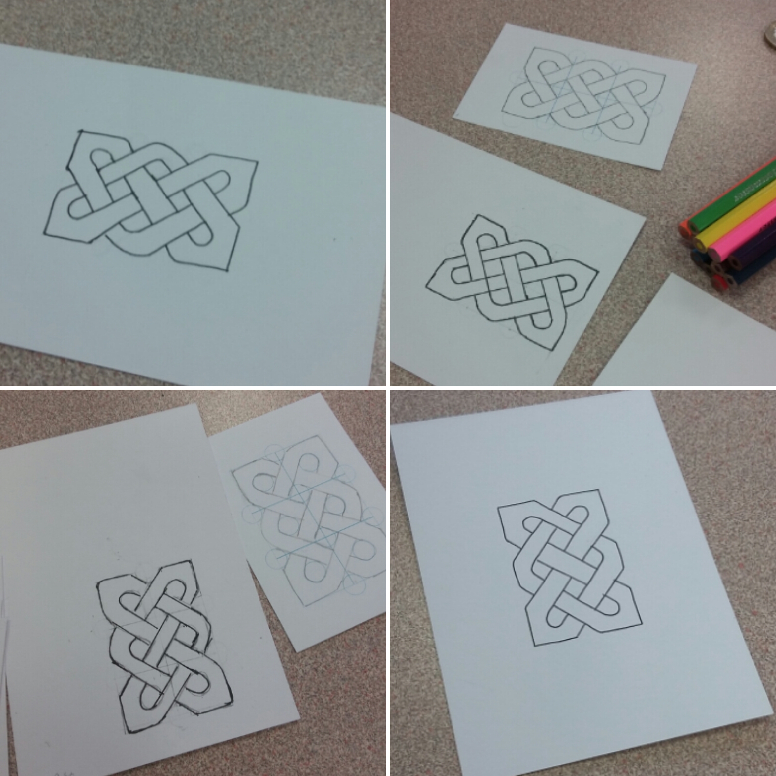 Student Showcase: Celtic Knotwork for Beginners – Crafts for Wellbeing