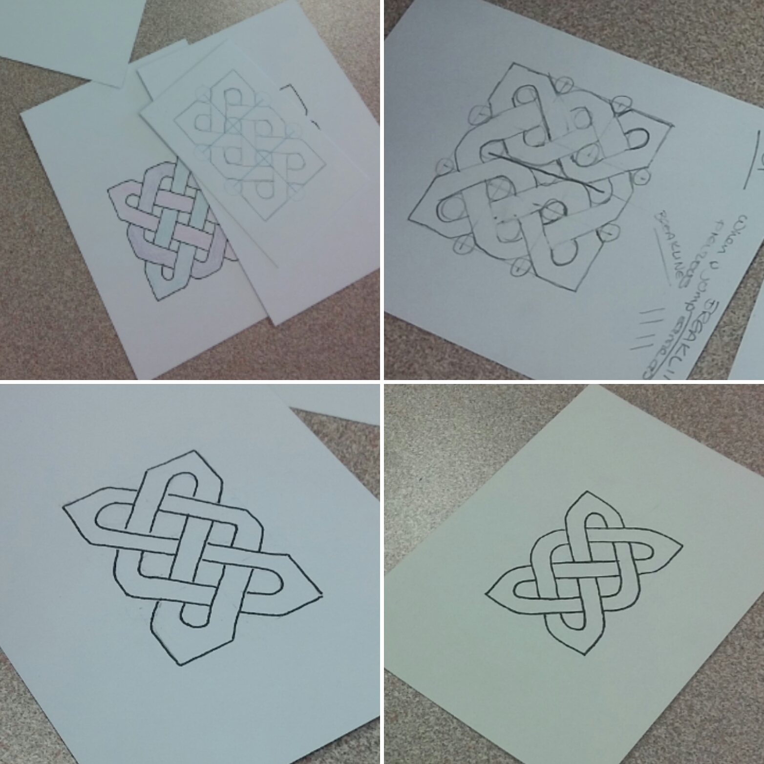 Student Showcase: Celtic Knotwork for Beginners – Crafts for Wellbeing