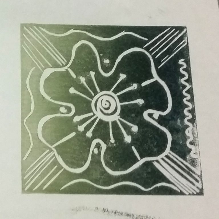 Student Showcase: six week lino printing course for beginners – week 1