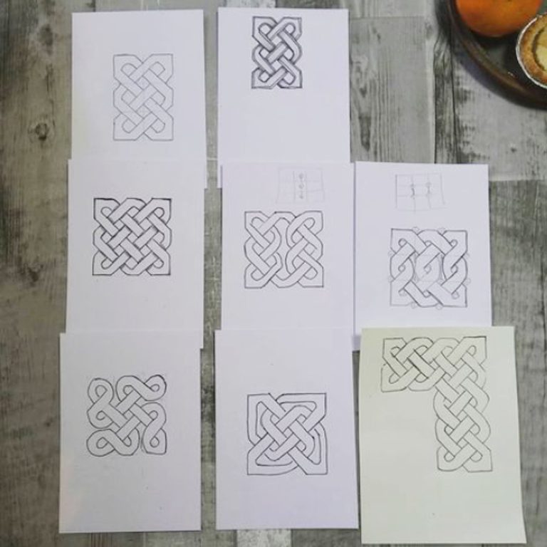 Student Showcase: Celtic Knotwork Drawing for Beginners Workshop