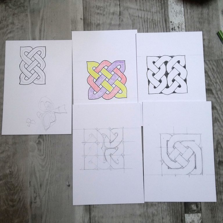 Student Showcase: Celtic Knotwork Drawing for Beginners workshop