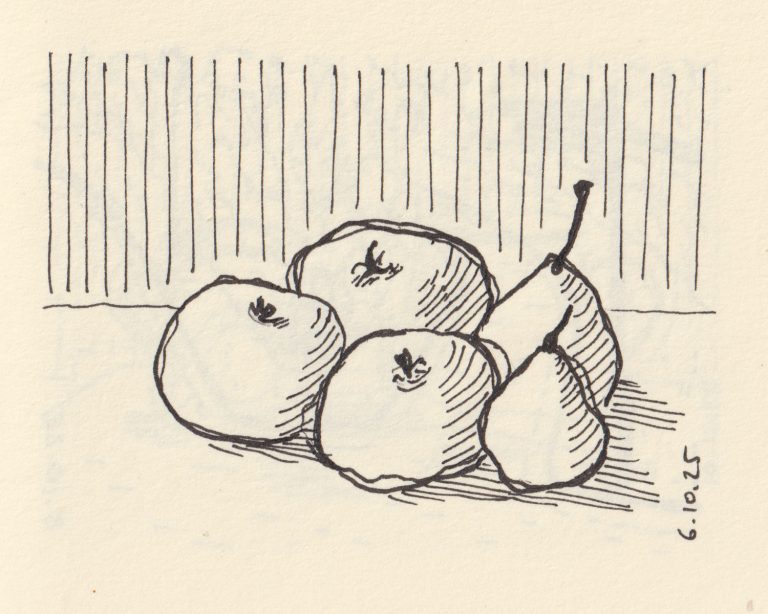 Studio blog: Inktober 2025 days 1 to 7